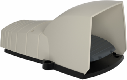 Harmony XPE Single Foot Switch, IP66, Plastic, 1 NC + 1 NO Contacts