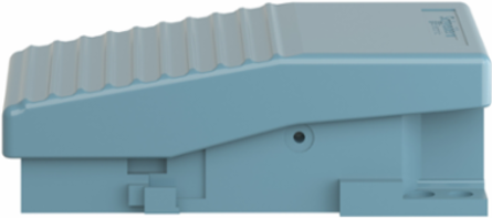 Harmony XPE Single Foot Switch, IP66, Metal, Blue, 1 NC + 1 NO, 1.2 kg
