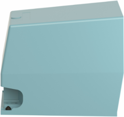 Harmony XPE Single Foot Switch, 2 Steps, IP66, Metal, Blue