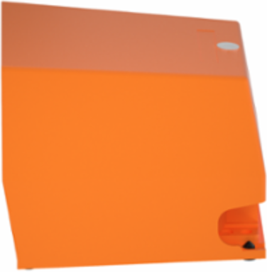 Harmony XPE Foot Switch, Metal, Orange, IP66, 1 Step, 1 NC+NO