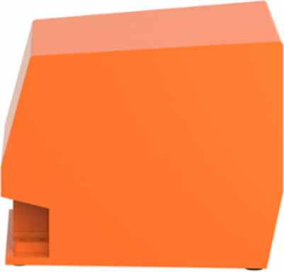 Harmony XPE Single Foot Switch, Orange Metal, IP66, 2.57 kg