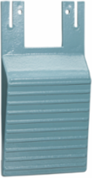 Harmony XPE Heel Rest for Metal Foot Switch, Metal, Blue, 0.24 kg