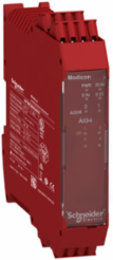 Safe I/O Module with 4 Analog Inputs, IP20, 24V DC