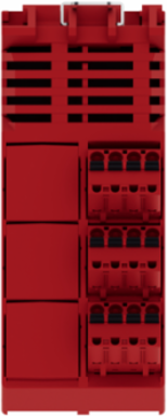 Safety controller with embedded communication, Modicon MCM, 8 inputs 4 outputs, monitors expansion modules, spring