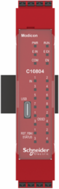 Modicon MCM Safety Controller, 8 Inputs 4 Outputs, 24V DC, IP20