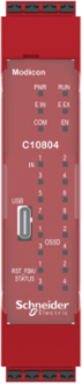 Modicon MCM Safety Controller, 8 Inputs, 4 Outputs, IP20, 24V DC
