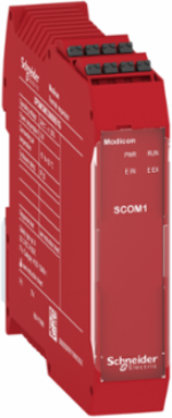 expansion module, Modicon MCM, RS485 safe communication, 1 way, spring