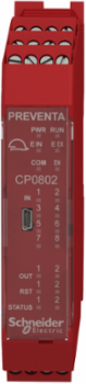 Modicon Safety Controller CPU, 8 Inputs, 2 Outputs, 24V DC, IP20