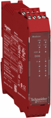 Safe Input Expansion Module, 8 Digital Inputs, IP20, 24 VDC