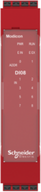 expansion module, Modicon MCM, 8 inputs, spring