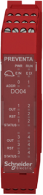 Modicon MCM Safe Output Expansion Module, 4 Digital Outputs, 24 VDC