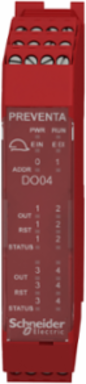 Modicon MCM Safe Output Expansion Module, 4 Digital Outputs, 24 VDC