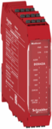 Modicon MCM Safe Output Expansion Module, 4 DO, 2A, IP20