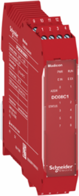 Safe Output Expansion Module, 8 Outputs, 24 VDC, IP20, 0.13 kg