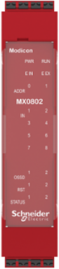 expansion module, Modicon MCM, 8 inputs 2 output pairs, spring
