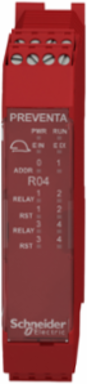 Modicon MCM Relay Output Module, 4 Relay Outputs, 24V DC, IP20