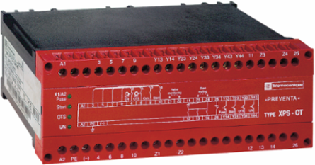 Preventa Safety Module with Automatic Overtravel, 115V AC, IP40, 1.1 kg