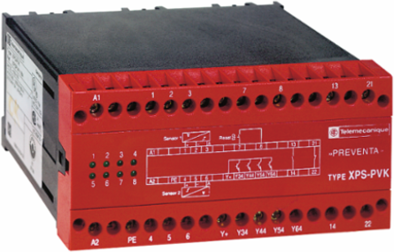 Preventa Safety Module 24V DC - Dynamic Monitoring, 817.2g, IP40
