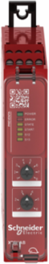 Harmony Safety Module, 1 Safety Input, 2 PNP Outputs, 24V AC/DC, DIN Rail
