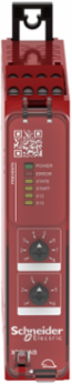 Harmony Safety Module, 1 Safety Input, 2 PNP Outputs, 24V AC/DC, DIN Rail