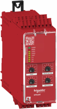 Harmony Safety Module, Cat4, 24V AC/DC, Delayed Outputs, 0.350kg