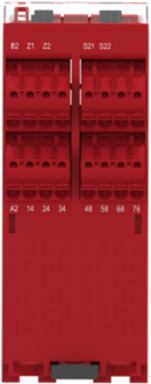 Safety Module Harmony XPSU, Cat 4, 48-240V AC/DC, Spring, 0.35 kg, 45mm x 100mm x 120mm
