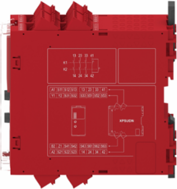 Harmony Safety Module, Cat.4, 6 Inputs, 48-240V AC/DC, 0.350kg