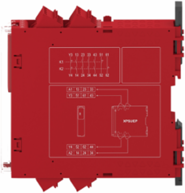 Harmony Safety Relay, PLe Category 4, 24V AC/DC, 0.200 kg, 22.5 mm Width
