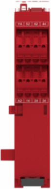 Harmony Safety Relay, PLe Category 4, 24V AC/DC, 0.200 kg, 22.5 mm Width