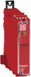 Harmony Safety Relay Module, PLe/Category 4, 24V AC/DC, 22.5mm Width