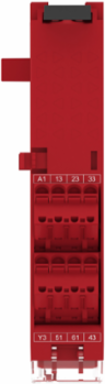 Harmony Safety Module, Cat.4, 48-240V AC/DC, 100mm Height