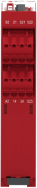 Harmony Safety Module, Cat 4, 48-240V AC/DC, 2 NO Outputs, 100 mm Height