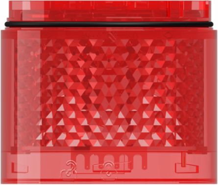 Light Module, Harmony XVB7 Modular Tower Light, Red, Ø70mm, Steady, Colored Lens