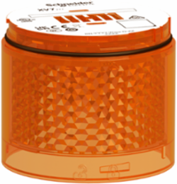 Light Module, Harmony XVB7 Modular Tower Light, Orange, Ø70mm, Steady, Colored Lens