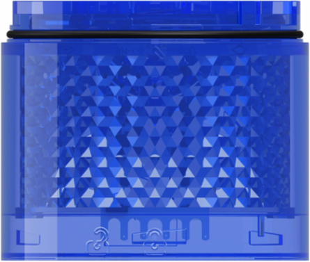 Light Module, Harmony XVB7 Modular Tower Light, Blue, Ø70mm, Steady, Colored Lens
