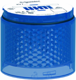 Light Module, Harmony XVB7 Modular Tower Light, Blue, Ø70mm, Steady, Colored Lens
