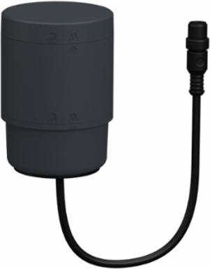 Base Module, Harmony XVB7 Modular Tower Light, Ø70mm, IO Link Base With Adapter And Cover, Grey