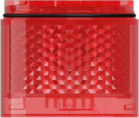 Light Module, Harmony XVB7 Modular Tower Light, Red, Ø70mm, Blinking, Colored Lens