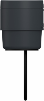 Base Module, Harmony XVB7 Modular Tower Light, Ø70mm, M12 Connector Base With Adapter And Cover, Grey