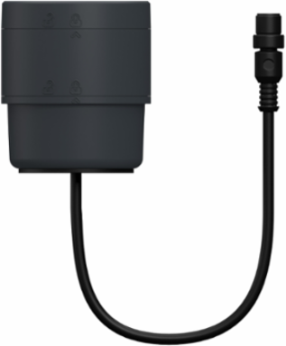 Base Module, Harmony XVB7 Modular Tower Light, Ø70mm, M12 Connector Base With Adapter And Cover, Grey