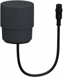 Base Module, Harmony XVB7 Modular Tower Light, Ø70mm, M12 Connector Base With Adapter And Cover, Grey