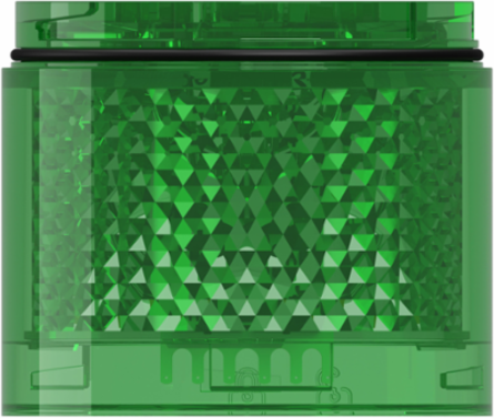 Light Module, Harmony XVB7 Modular Tower Light, Green, Ø70mm, Flashing, Colored Lens