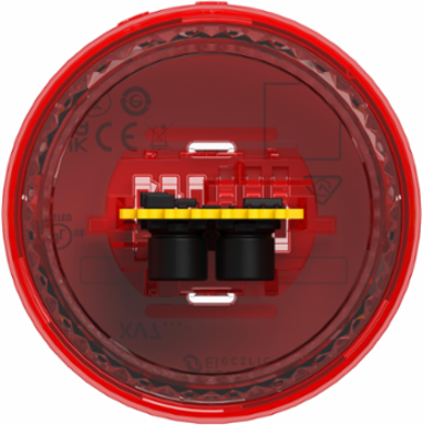 Light Module, Harmony XVB7 Modular Tower Light, Red, Ø70mm, Flashing, Colored Lens