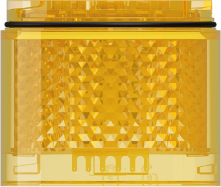 Light Module, Harmony XVB7 Modular Tower Light, Yellow, Ø70mm, Flashing, Colored Lens
