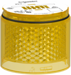 Light Module, Harmony XVB7 Modular Tower Light, Yellow, Ø70mm, Flashing, Colored Lens