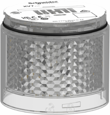 Light Module, Harmony XVB7 Modular Tower Light, Multi Pattern & Colored, Ø70mm, Clear Lens