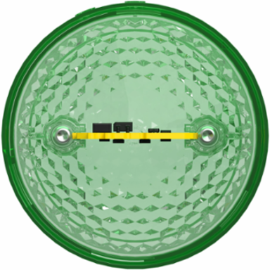 Light Module Beacon, Harmony XVB7 Modular Tower Light, Green, Ø70mm, Steady, Colored Lens