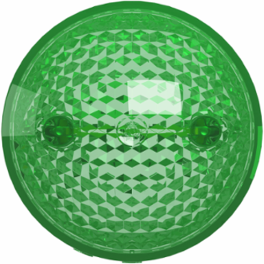 Light Module Beacon, Harmony XVB7 Modular Tower Light, Green, Ø70mm, Steady, Colored Lens