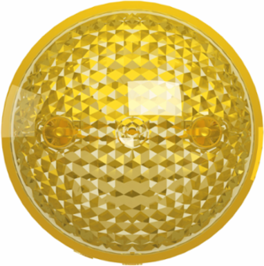 Light Module Beacon, Harmony XVB7 Modular Tower Light, Yellow, Ø70mm, Steady, Colored Lens