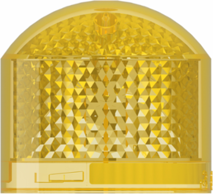 Light Module Beacon, Harmony XVB7 Modular Tower Light, Yellow, Ø70mm, Steady, Colored Lens